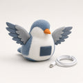 Chirping Flapping Bird Cat Toy – Touch-Activated, Rechargeable