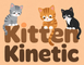 Kitten Kinetic logo - three kittens