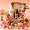 Kitten Kinetic Starter Bundle with Gentle Shampoo, Supplement Oil and assorted cat toys